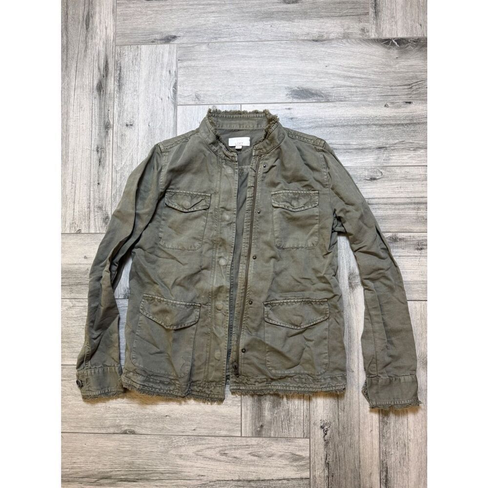 LOFT Olive Green Military Field Jacket